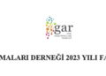 GAR 2023 Faaliyet Raporu